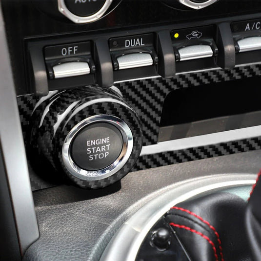 BRZ / Toyota 86 (2013-2020) Carbon Fiber Central Control Igniter Trim - FSPE