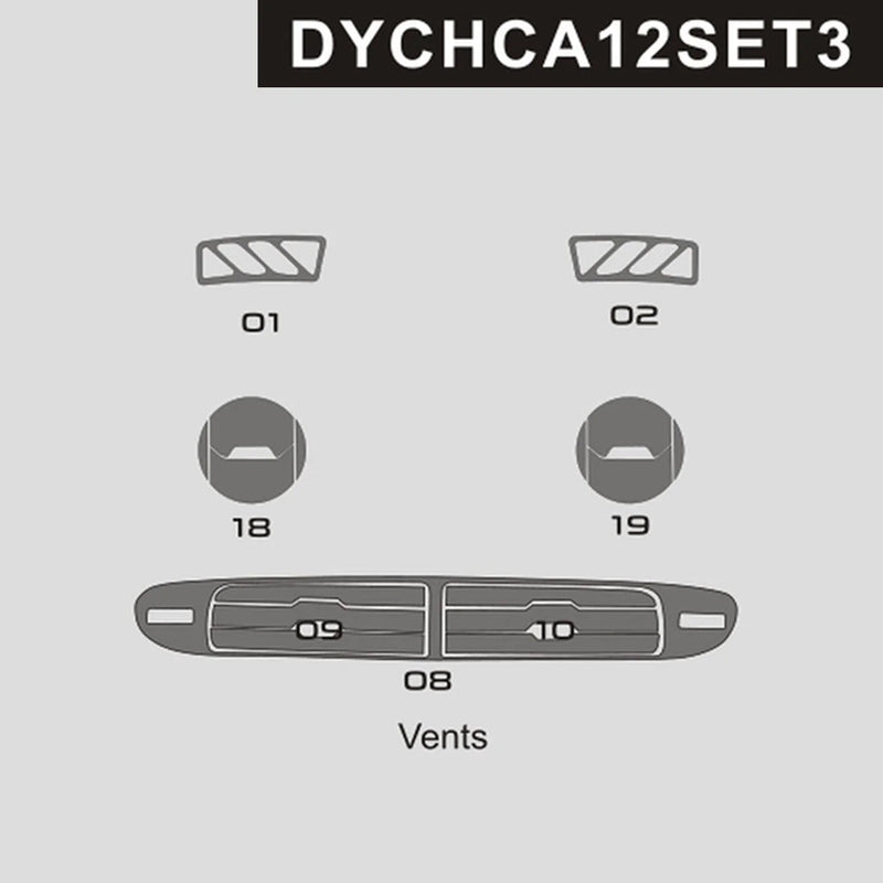 Load image into Gallery viewer, Chevrolet Camaro (2012-2015) Carbon Fiber Vents Trim - FSPE