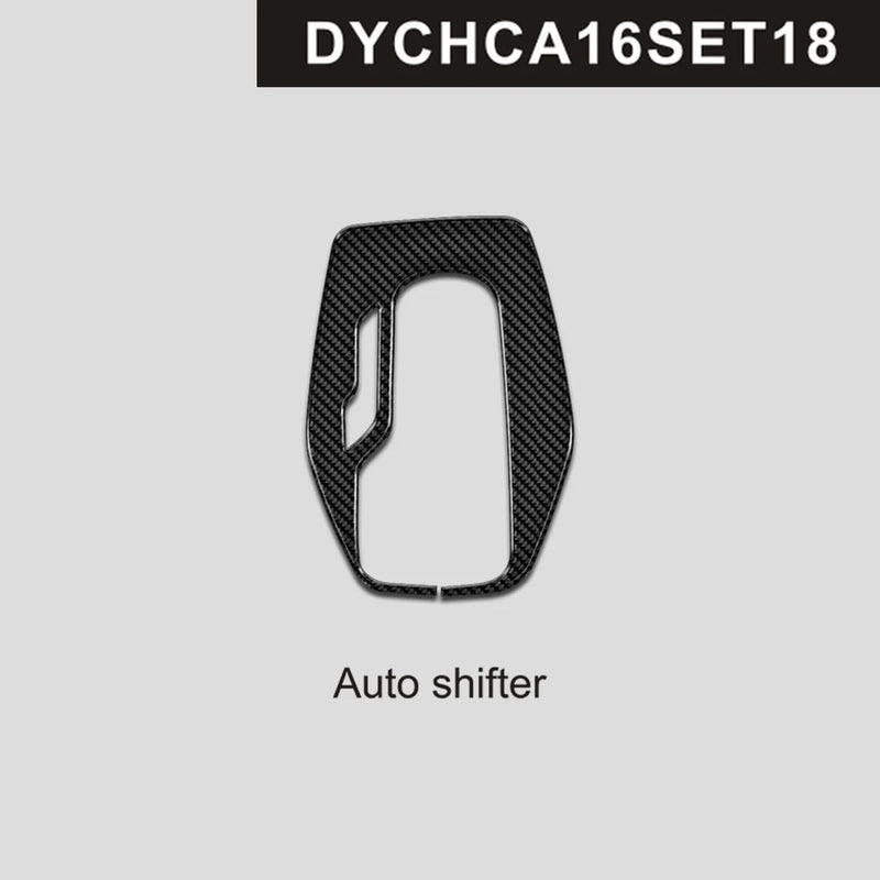 Load image into Gallery viewer, Chevrolet Camaro (2016-2021) Carbon Fiber Auto Shifter Plate Trim - FSPE