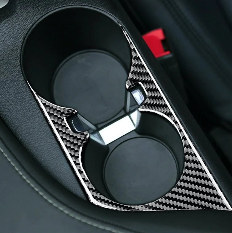 Load image into Gallery viewer, Chevrolet Camaro (2016-2021) Carbon Fiber Cup Holder Trim - FSPE