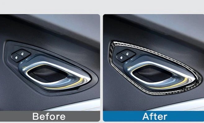 Load image into Gallery viewer, Chevrolet Camaro (2016-2021) Carbon Fiber Door Surround Trims - FSPE