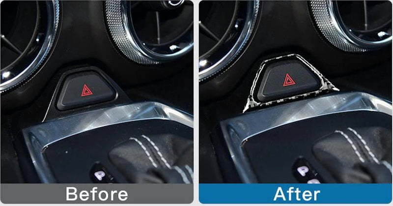 Load image into Gallery viewer, Chevrolet Camaro (2016-2021) Carbon Fiber Hazard Trim - FSPE