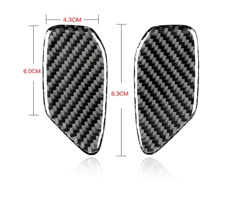 Load image into Gallery viewer, Chevrolet Camaro (2016-2021) Carbon Fiber Inner Door Handle Trims - FSPE