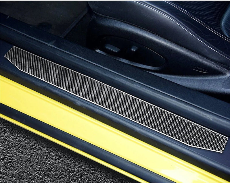 Load image into Gallery viewer, Chevrolet Camaro (2016-2021) Carbon Fiber Interior Door Seal Trim - FSPE