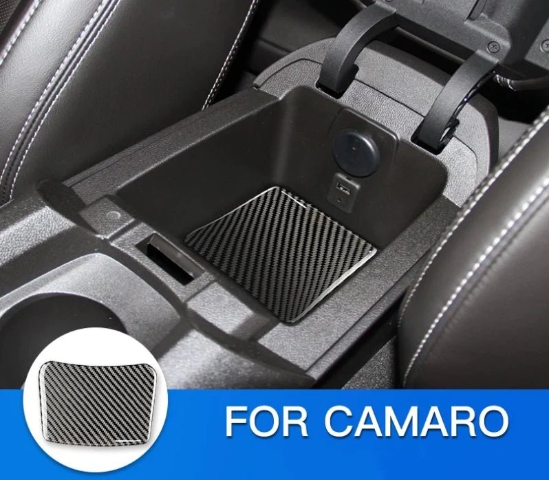 Load image into Gallery viewer, Chevrolet Camaro (2016-2021) Carbon Fiber Interior Storage Box Trim - FSPE