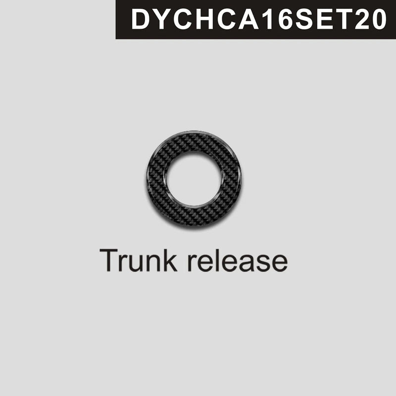 Load image into Gallery viewer, Chevrolet Camaro (2016-2021) Carbon Fiber Trunk Release Trim - FSPE