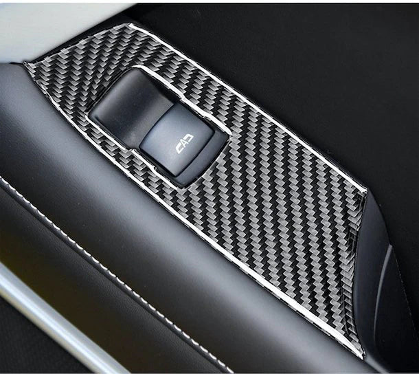 Load image into Gallery viewer, Chevrolet Camaro (2016-2021) Carbon Fiber Window Control Trims - FSPE