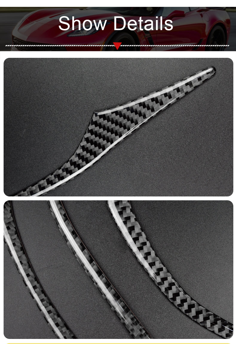 Load image into Gallery viewer, Chevrolet Corvette (2014-2019) Carbon Fiber Speedometer Surround Trim - FSPE