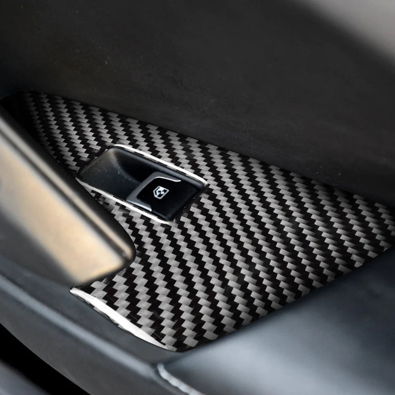 Load image into Gallery viewer, Chevrolet Corvette (2014-2019) Carbon Fiber Window Control Trims - FSPE