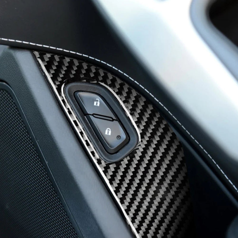 Load image into Gallery viewer, Chevrolet Corvette (2014-2019) Carbon Fiber Window Control Trims - FSPE