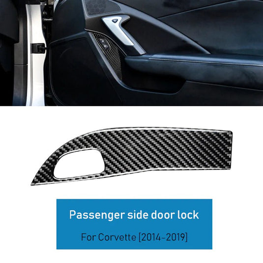 Chevrolet Corvette (2014-2019) Carbon Fiber Window Control Trims - FSPE