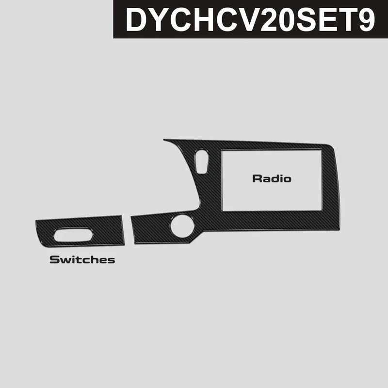 Load image into Gallery viewer, Chevrolet Corvette (2020-2023) Carbon Fiber Infotainment Trim - FSPE