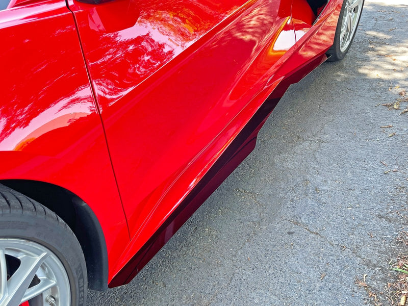 Load image into Gallery viewer, Chevrolet Corvette C8 (2020-2022) Side Skirt Extensions V1 - FSPE