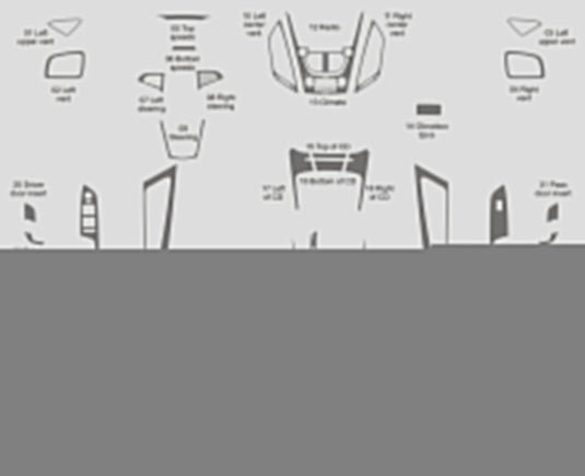 Chevrolet Equinox SUV (2010-2017) Carbon Fiber Full Set Trims - FSPE