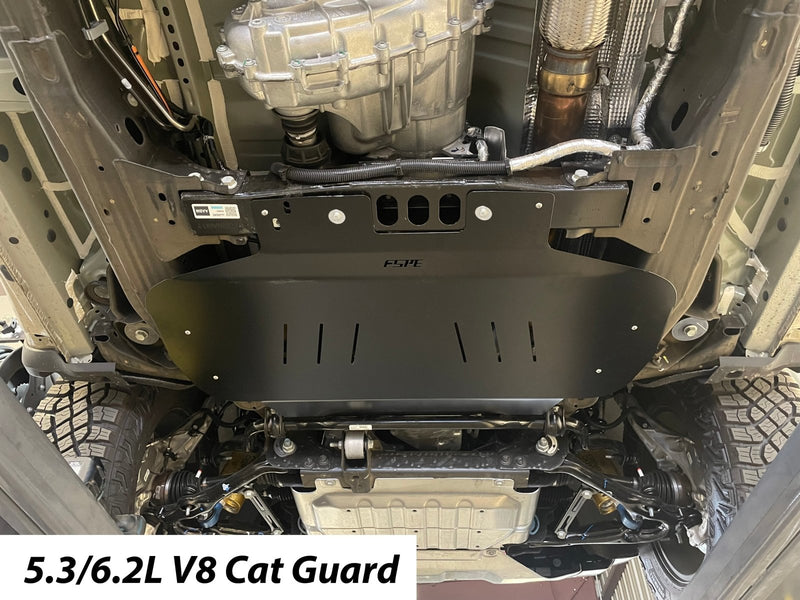 Load image into Gallery viewer, Chevrolet Silverado / GMC Sierra 1500 Catalytic Converter Guard (2019-2023) VERSION 1 - FSPE
