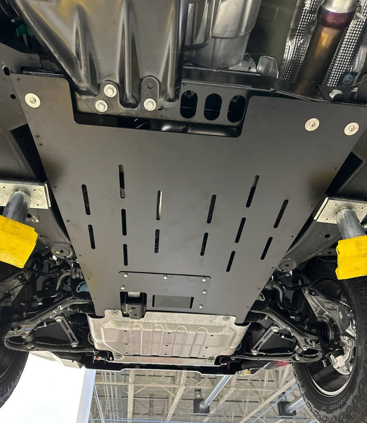 Chevrolet Silverado / GMC Sierra 1500 Catalytic Converter Guard (2019-2024) VERSION 2 - FSPE