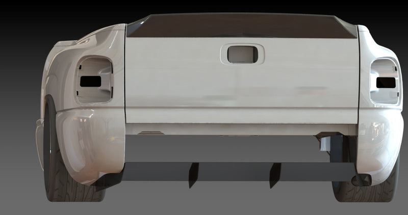 Load image into Gallery viewer, Chevrolet Silverado Stepside (1999-2006) Duck Bill by KD - FSPE
