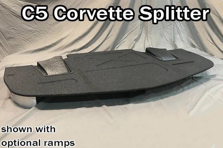 Load image into Gallery viewer, Corvette C5 Rocket Nose Splitter + Mounts (1997-2004) - FSPE

