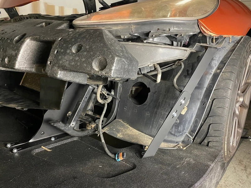 Load image into Gallery viewer, Corvette C6 / Z06 Rocket Nose Splitter + Mounts (2005-2013) - FSPE