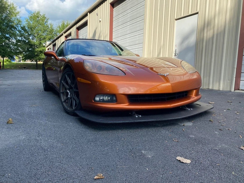 Load image into Gallery viewer, Corvette C6 / Z06 Rocket Nose Splitter + Mounts (2005-2013) - FSPE
