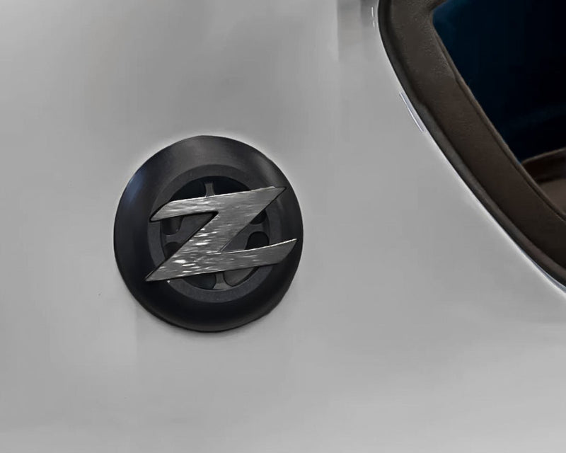 Load image into Gallery viewer, Datsun 240Z | 260Z | 280Z Billet Roof Pillar Emblems (pair) - FSPE