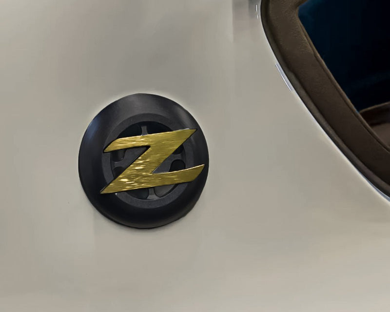 Load image into Gallery viewer, Datsun 240Z | 260Z | 280Z Billet Roof Pillar Emblems (pair) - FSPE