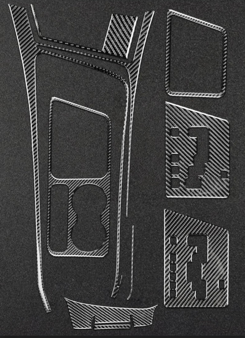 Load image into Gallery viewer, Dodge Challenger (2008-2014) Carbon Fiber Center Console Trim Kit - FSPE