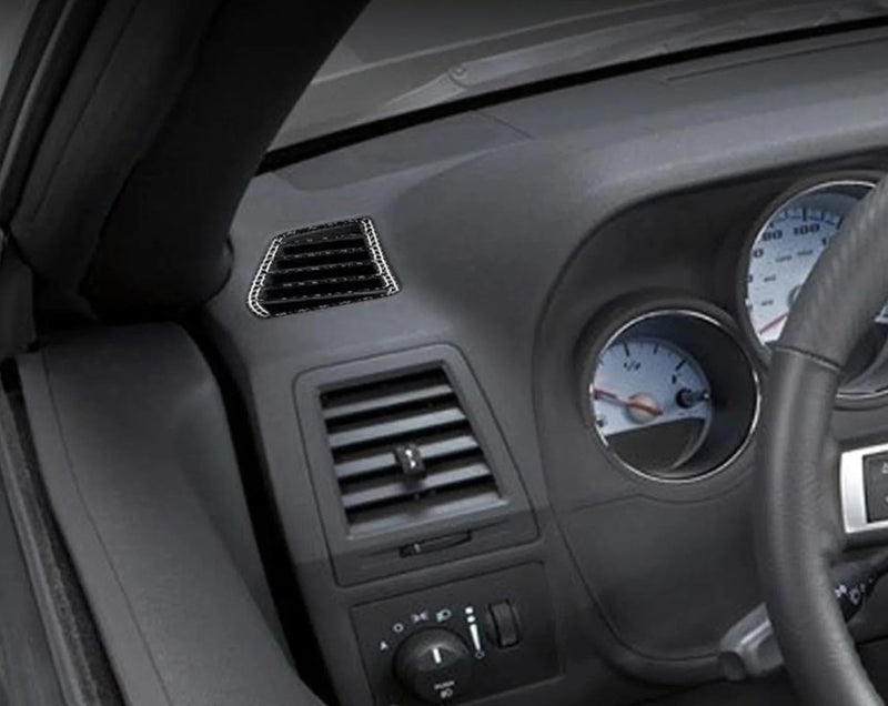 Load image into Gallery viewer, Dodge Challenger (2008-2014) Carbon Fiber Side Air Vent Outlet Trim Kit - FSPE