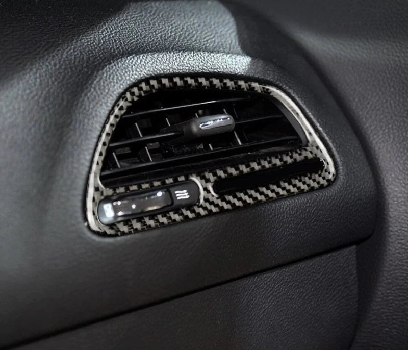 Load image into Gallery viewer, Dodge Challenger (2015-2022) Carbon Fiber Passenger Air Vent Trim - FSPE