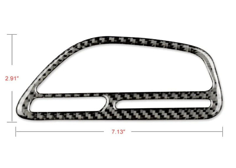 Load image into Gallery viewer, Dodge Challenger (2015-2022) Carbon Fiber Passenger Air Vent Trim - FSPE