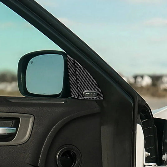 Dodge Challenger (2015-2023) Carbon Fiber Door Pillar Trim - FSPE