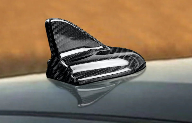 Load image into Gallery viewer, Dodge Challenger (2015-2023) Carbon Fiber Shark Fin Antenna Cover - FSPE