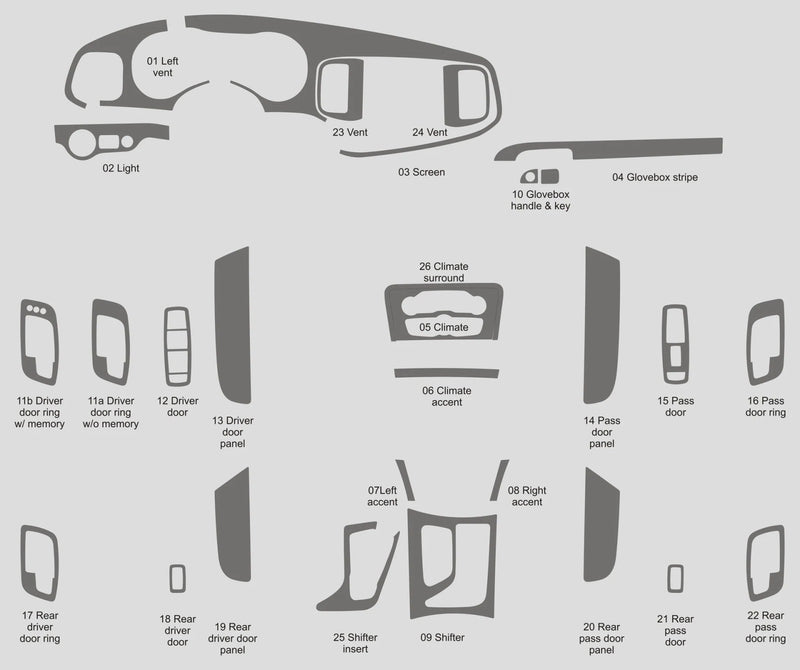 Load image into Gallery viewer, Dodge Charger (2015-2023) Carbon Fiber Full Trim Kit - FSPE