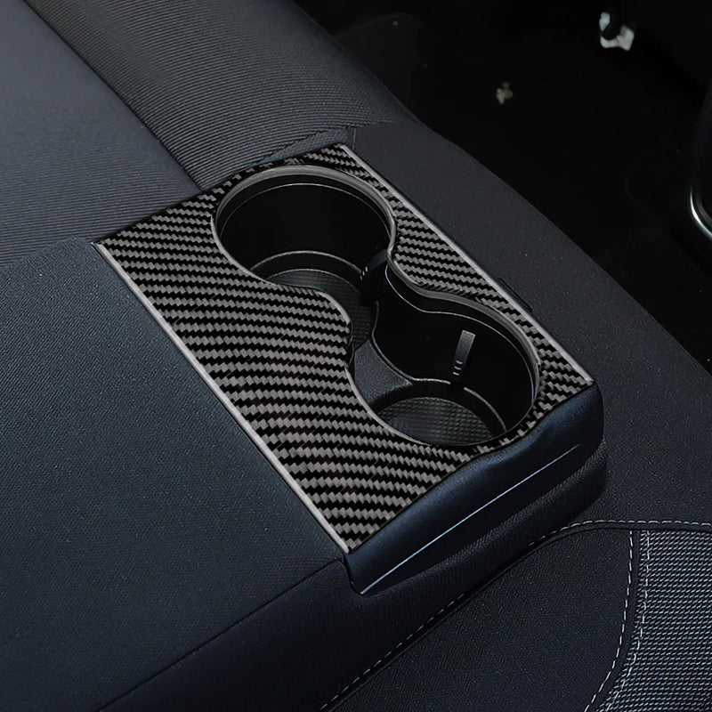 Load image into Gallery viewer, Dodge Charger (2015-2023) Carbon Fiber Rear Center Armrest Trim - FSPE