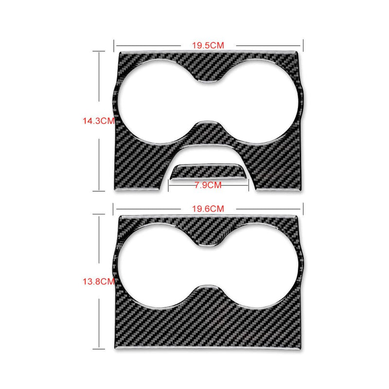 Load image into Gallery viewer, Dodge Charger (2015-2023) Carbon Fiber Rear Center Armrest Trim - FSPE