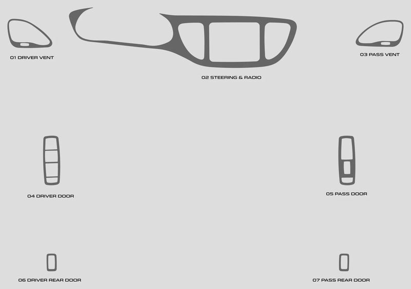 Load image into Gallery viewer, Dodge Dart (2015-2017) Carbon Fiber Full Set Trim - FSPE