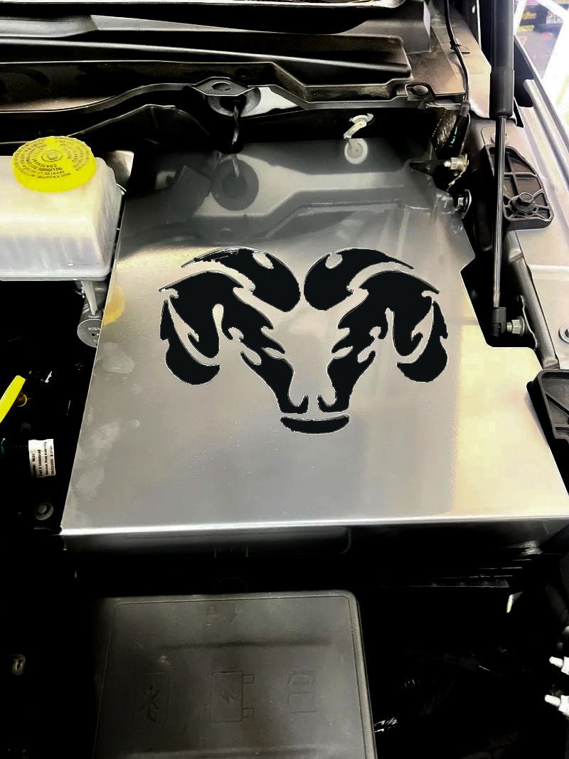 Load image into Gallery viewer, DODGE RAM 1500 Aluminum Battery Cover (2019-2022) - FSPE
