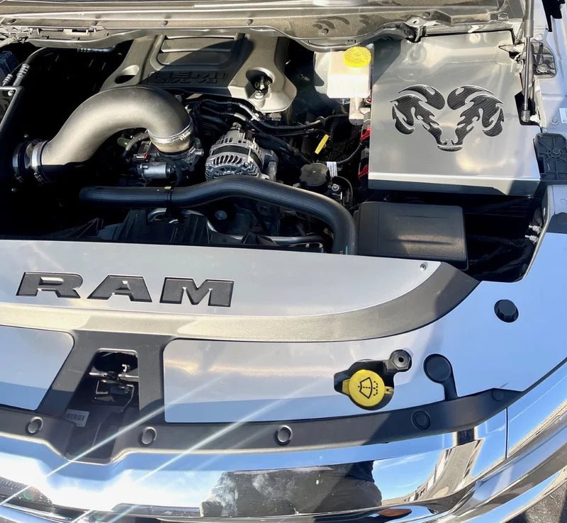 Load image into Gallery viewer, DODGE RAM 1500 Aluminum Battery Cover (2019-2022) - FSPE