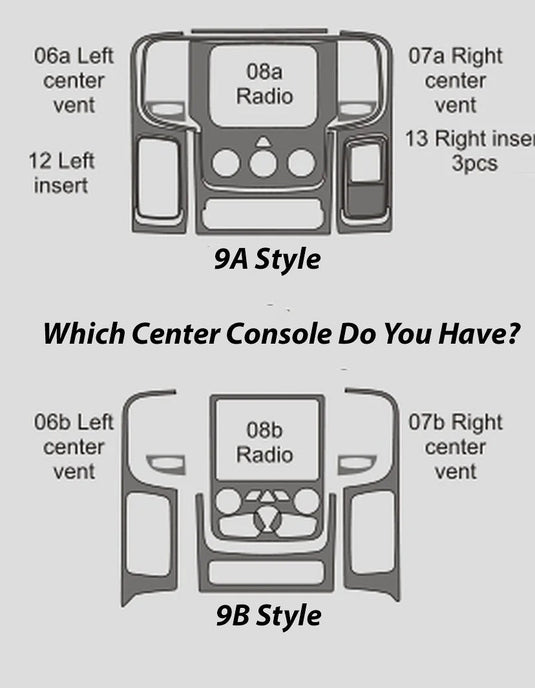 Dodge Ram 3500 Regular Cab (2013-2015) Carbon Fiber Full Set Trims - FSPE