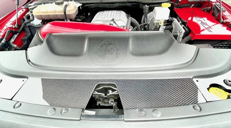 Load image into Gallery viewer, DODGE RAM TRX 1500 (2019-2022) Aluminum / Carbon Fiber Radiator Cover - FSPE