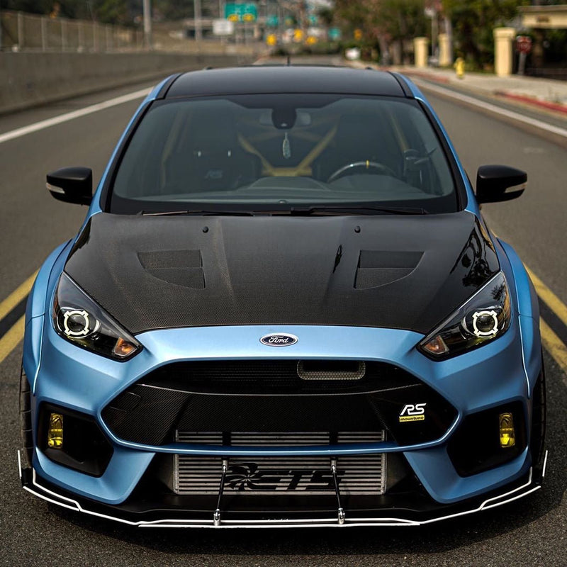 Load image into Gallery viewer, Ford Focus RS (2016-2018) Front Splitter V3 - FSPE