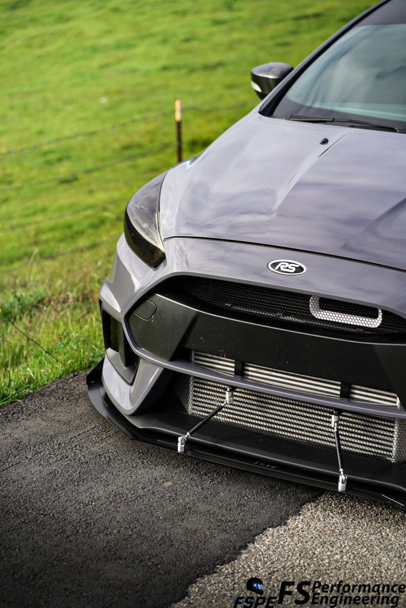 Load image into Gallery viewer, Ford Focus RS (2016-2018) Front Splitter V3 - FSPE