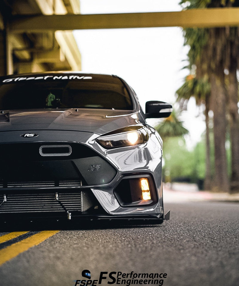 Load image into Gallery viewer, Ford Focus RS (2016-2018) Front Splitter V3 - FSPE