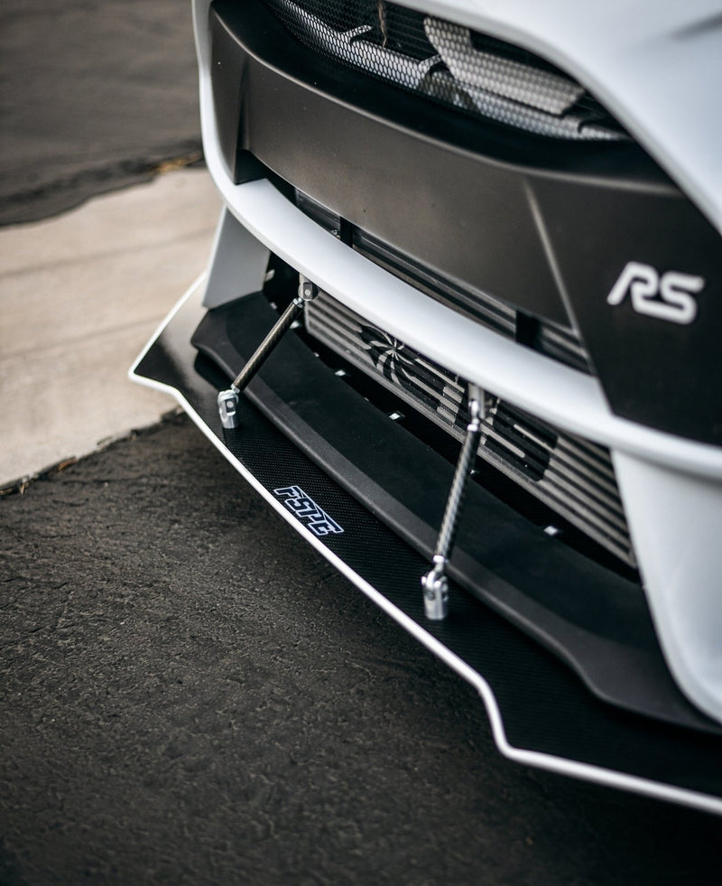 Load image into Gallery viewer, Ford Focus RS (2016-2018) PURE CARBON FIBER Front Splitter - FSPE