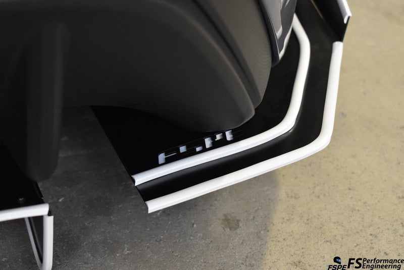 Load image into Gallery viewer, Ford Focus RS (2016-2018) Rear Diffuser V3 - FSPE