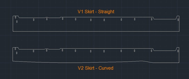 Load image into Gallery viewer, Ford Focus RS (2016-2018) Side Skirts V1 - FSPE