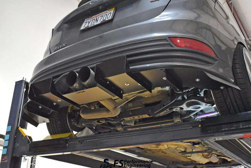 Load image into Gallery viewer, Ford Focus ST (2011-2018) Rear Diffuser V2 - FSPE