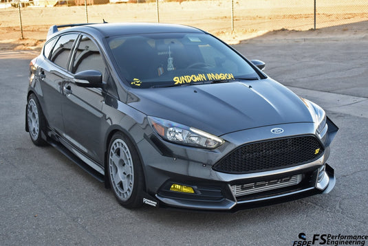 Ford Focus ST (2015-2018 Facelift) Front Splitter V1 - FSPE
