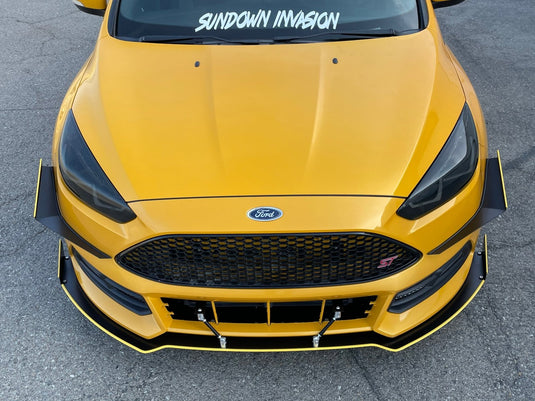 Ford Focus ST (2015-2018 Facelift) Front Splitter V1 - FSPE