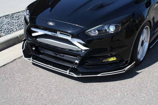 Ford Focus ST (2015-2018) Front Splitter V4 - 2 Layer - FSPE